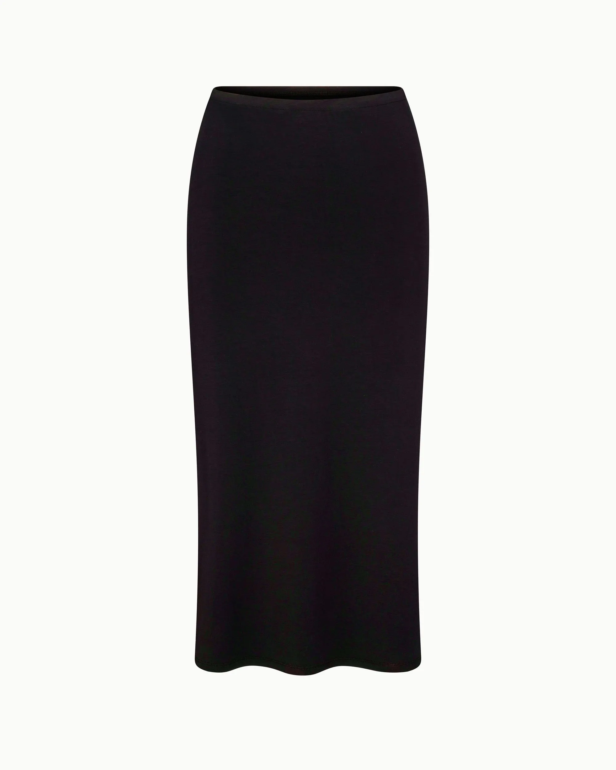 Soft Stretch Midi Skirt | Black sold by KHY