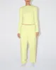 Long Sleeve Ribbed Tee | Limoncello sold by KHY