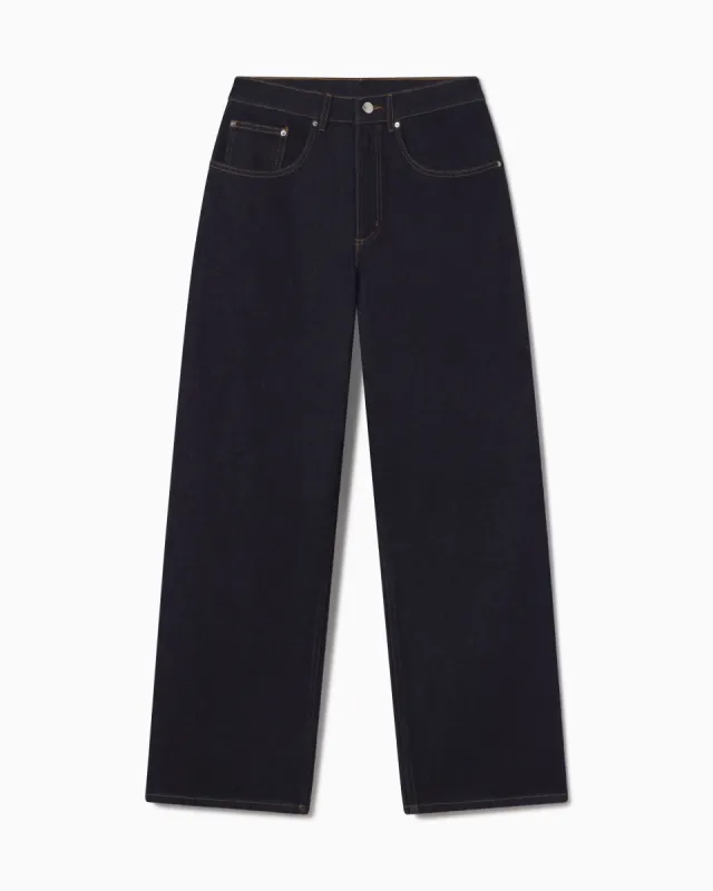 Classic Low Rise Denim | Dark Wash sold by KHY