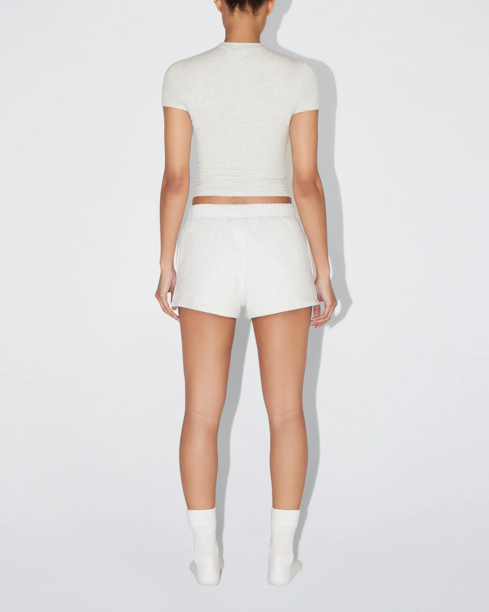 Mid Tee | Light Heather Grey sold by KHY product image thumbnail 4