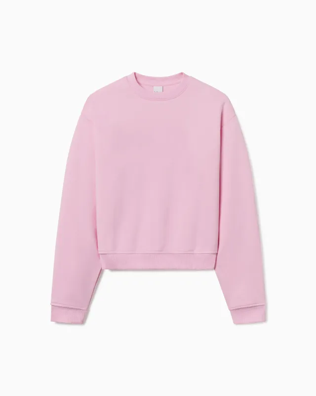 Fleece Crewneck | Orchid Pink sold by KHY