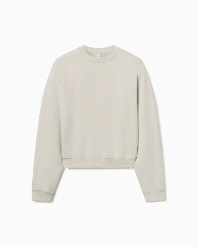 Fleece Crewneck | Ecru sold by KHY