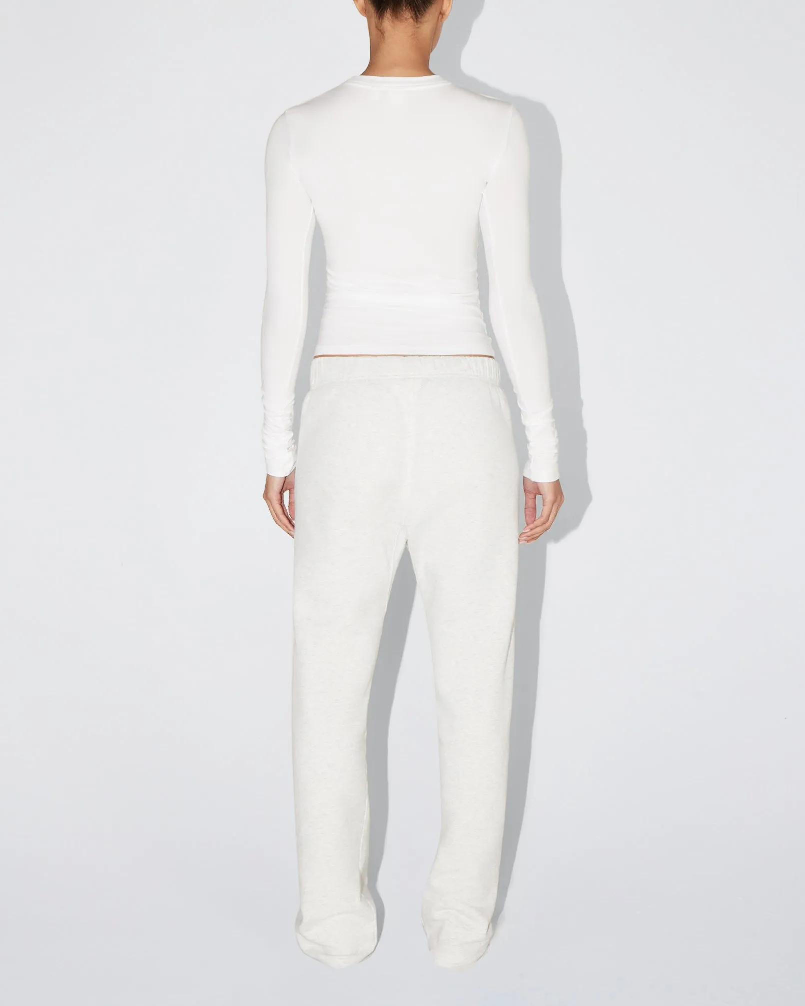 Long Sleeve Tee | White sold by KHY product image thumbnail 4