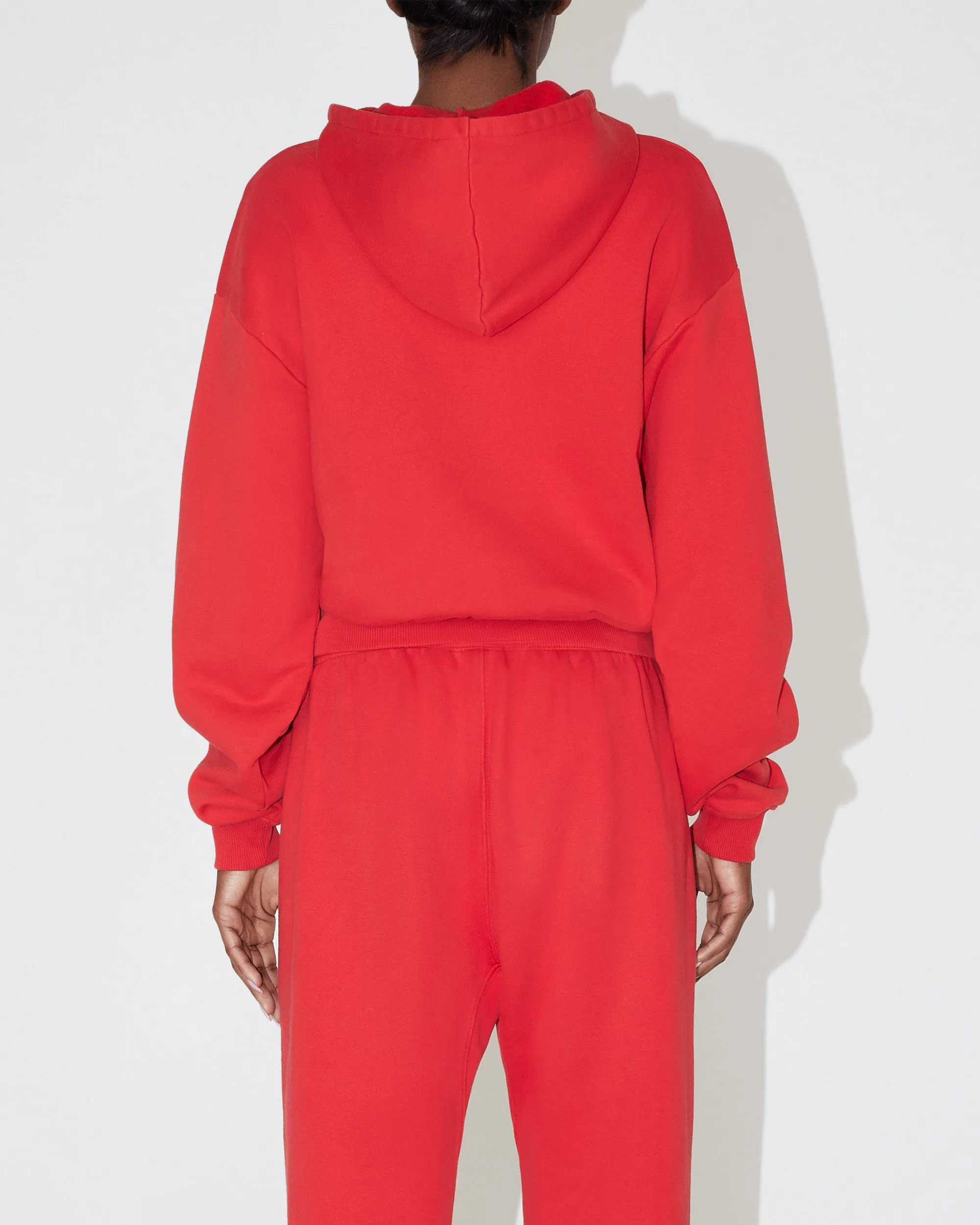 Fleece Zip Hoodie | Red sold by KHY product image thumbnail 5