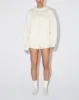 Fleece Oversized Zip Hoodie | Ecru sold by KHY