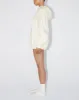 Fleece Oversized Zip Hoodie | Ecru sold by KHY