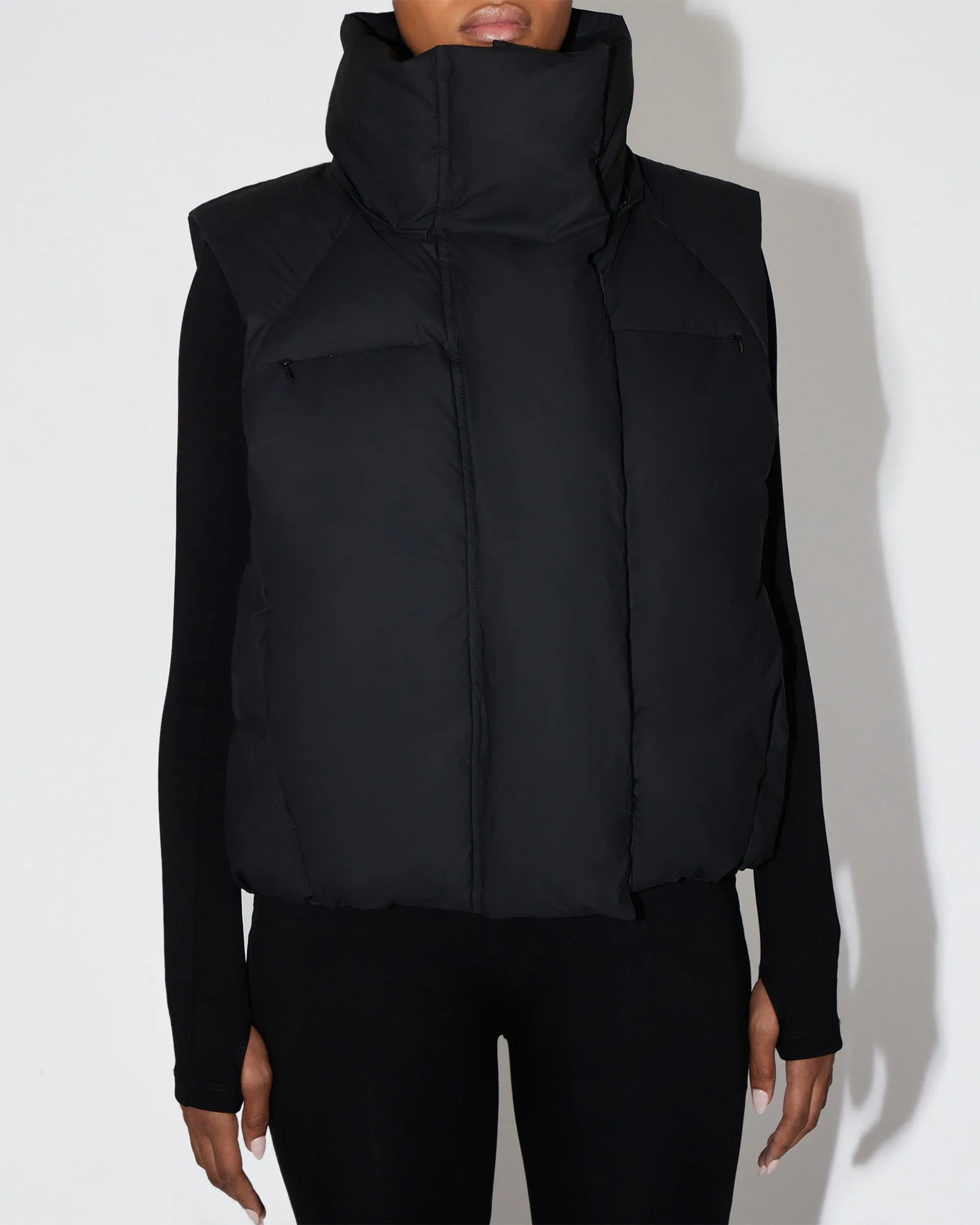 Puffer Vest | Black sold by KHY product image thumbnail 4