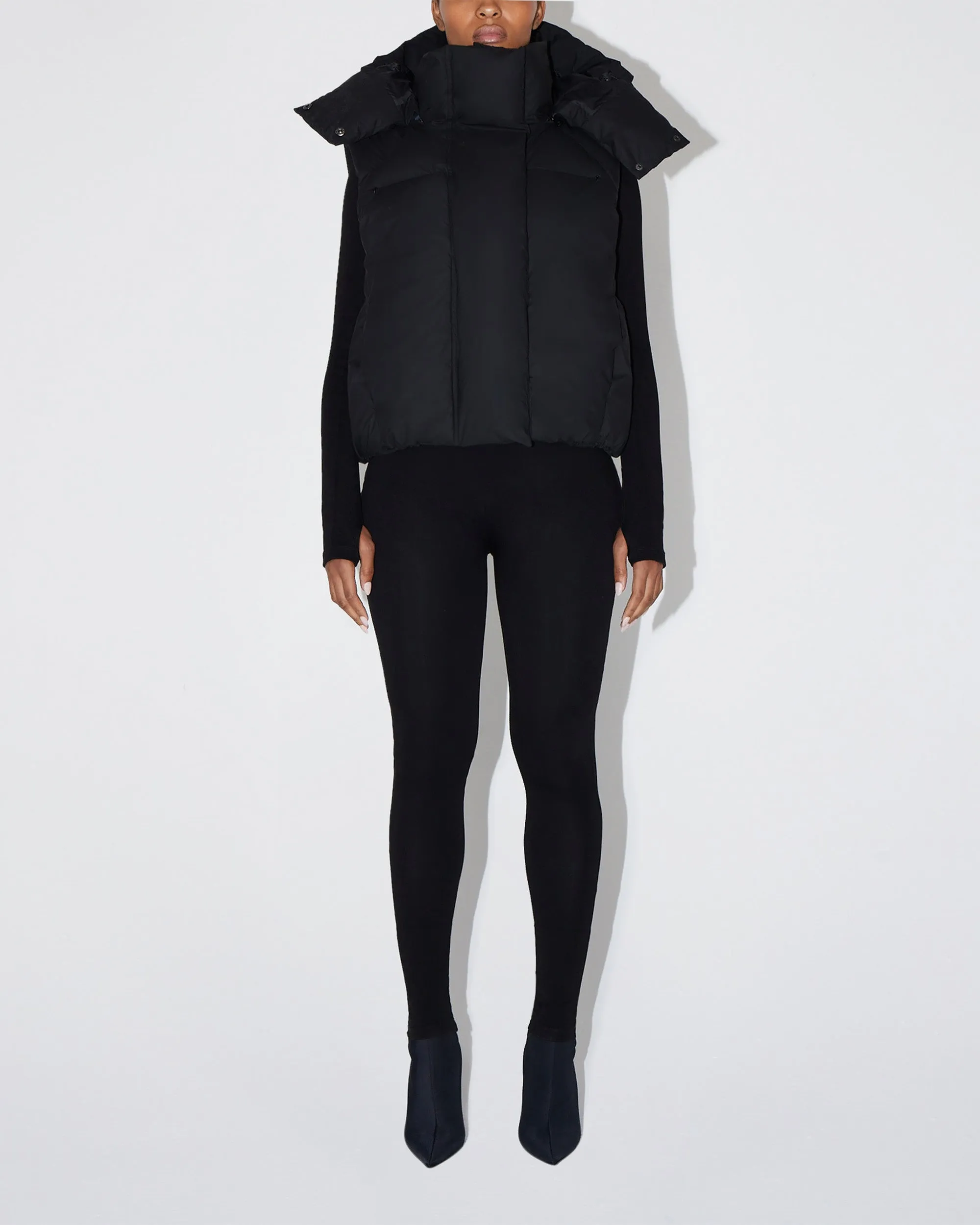 Puffer Vest | Black sold by KHY product image thumbnail 2