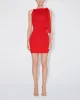 Sueded Stretch Knotted Mini Dress | Tomato sold by KHY