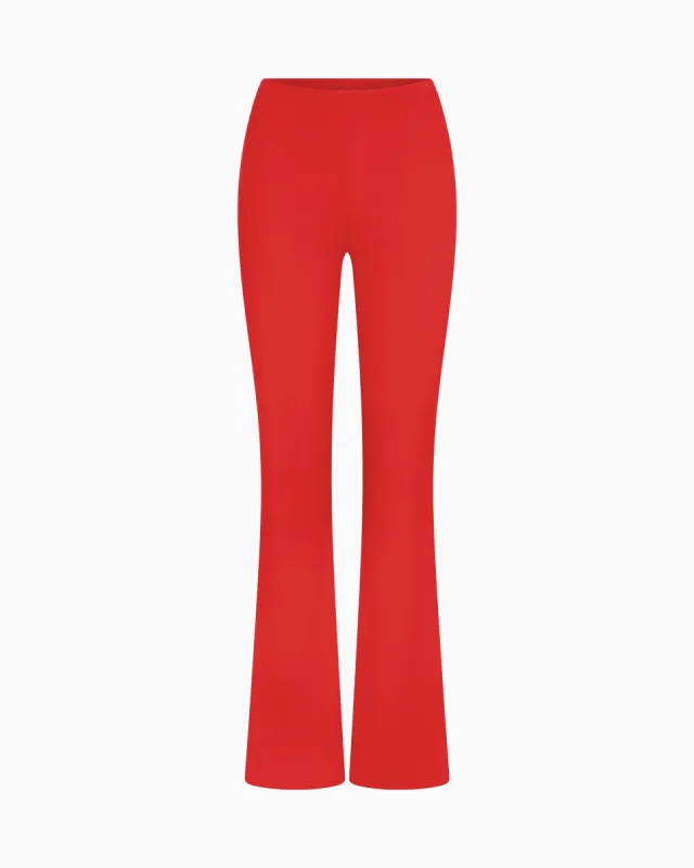 Smooth Stretch Low Rise Pant | Cherry sold by KHY