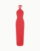 Soft Stretch Halter Maxi Dress | Cherry sold by KHY