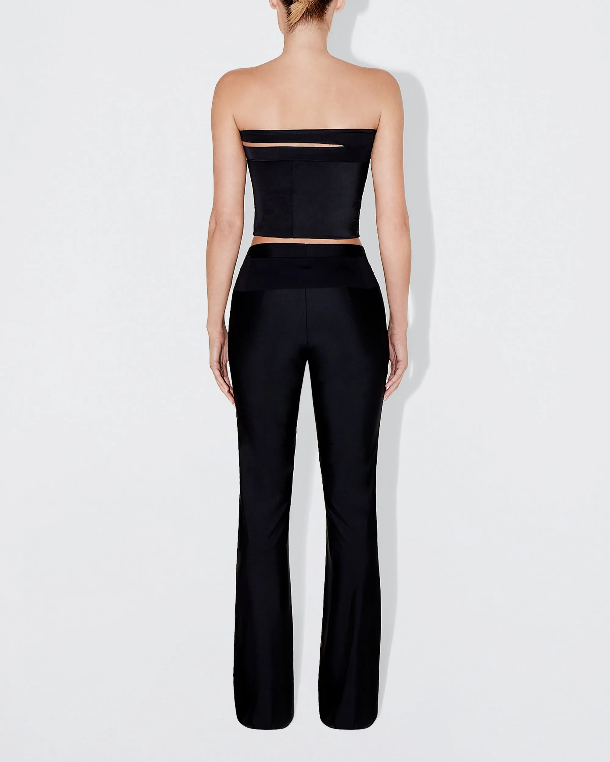Sleek Stretch Tube Top | Black sold by KHY product image thumbnail 4
