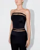 Sleek Stretch Tube Top | Black sold by KHY
