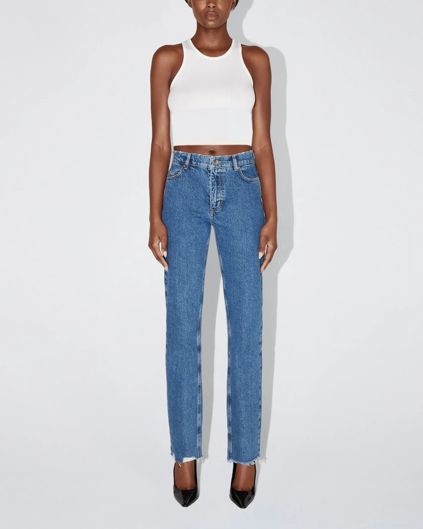 Classic Straight Leg Denim | Medium Wash sold by KHY product image thumbnail 3