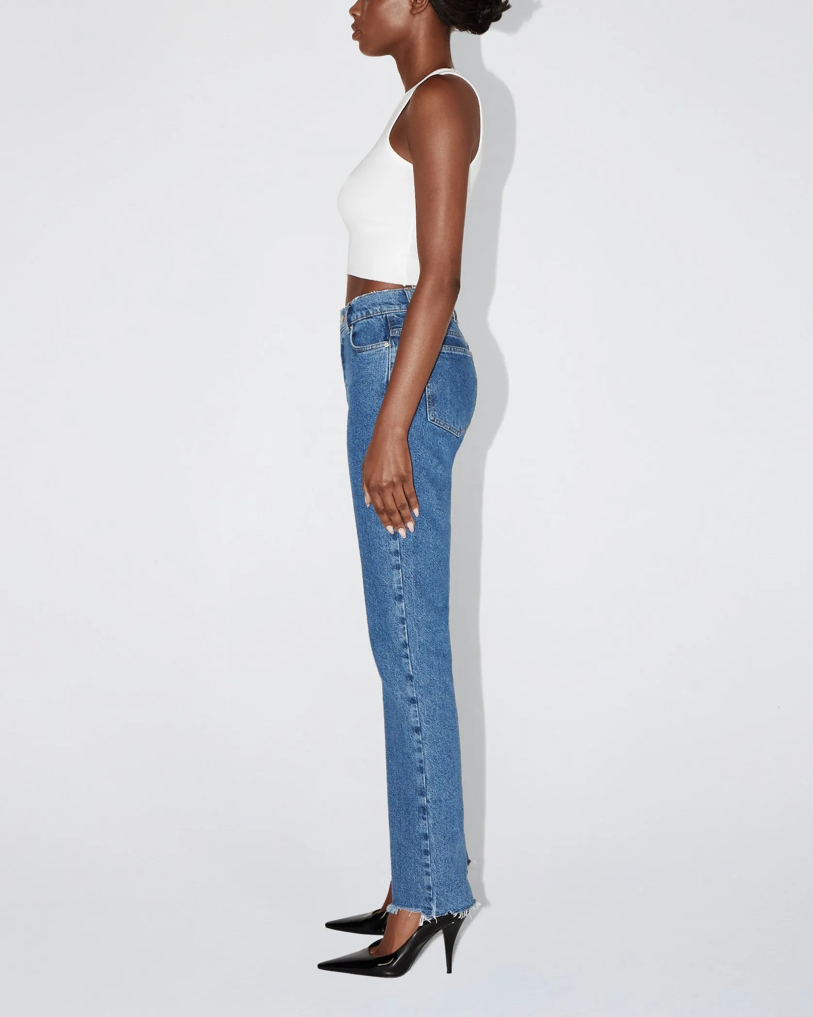 Classic Straight Leg Denim | Medium Wash sold by KHY product image thumbnail 4