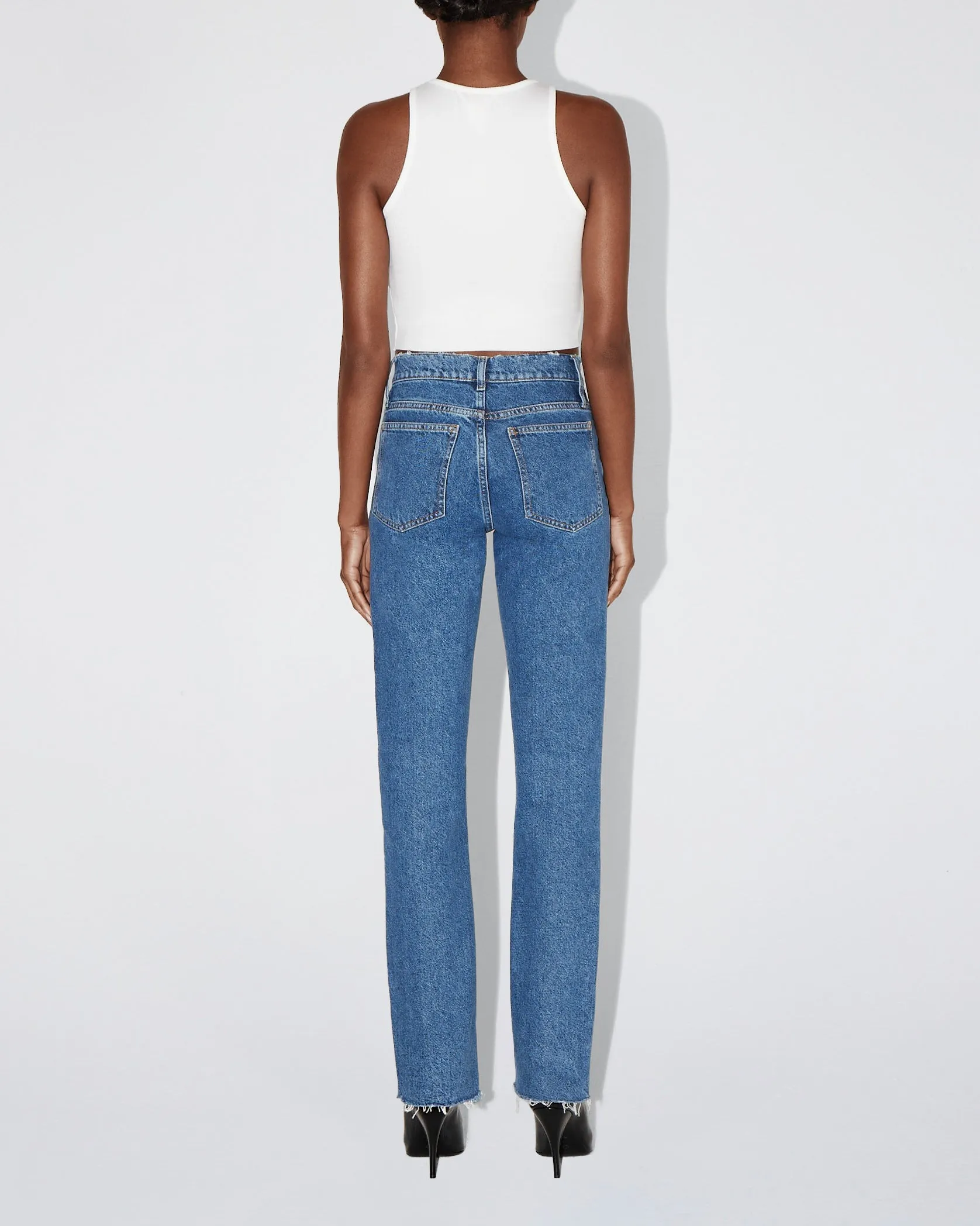 Classic Straight Leg Denim | Medium Wash sold by KHY product image thumbnail 5