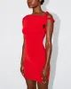 Sueded Stretch Twist Mini Dress | Tomato sold by KHY