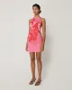 Smooth Stretch Halter Mini Dress | Pink Peony sold by KHY