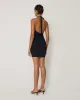 Smooth Stretch Halter Mini Dress | Black Peony sold by KHY