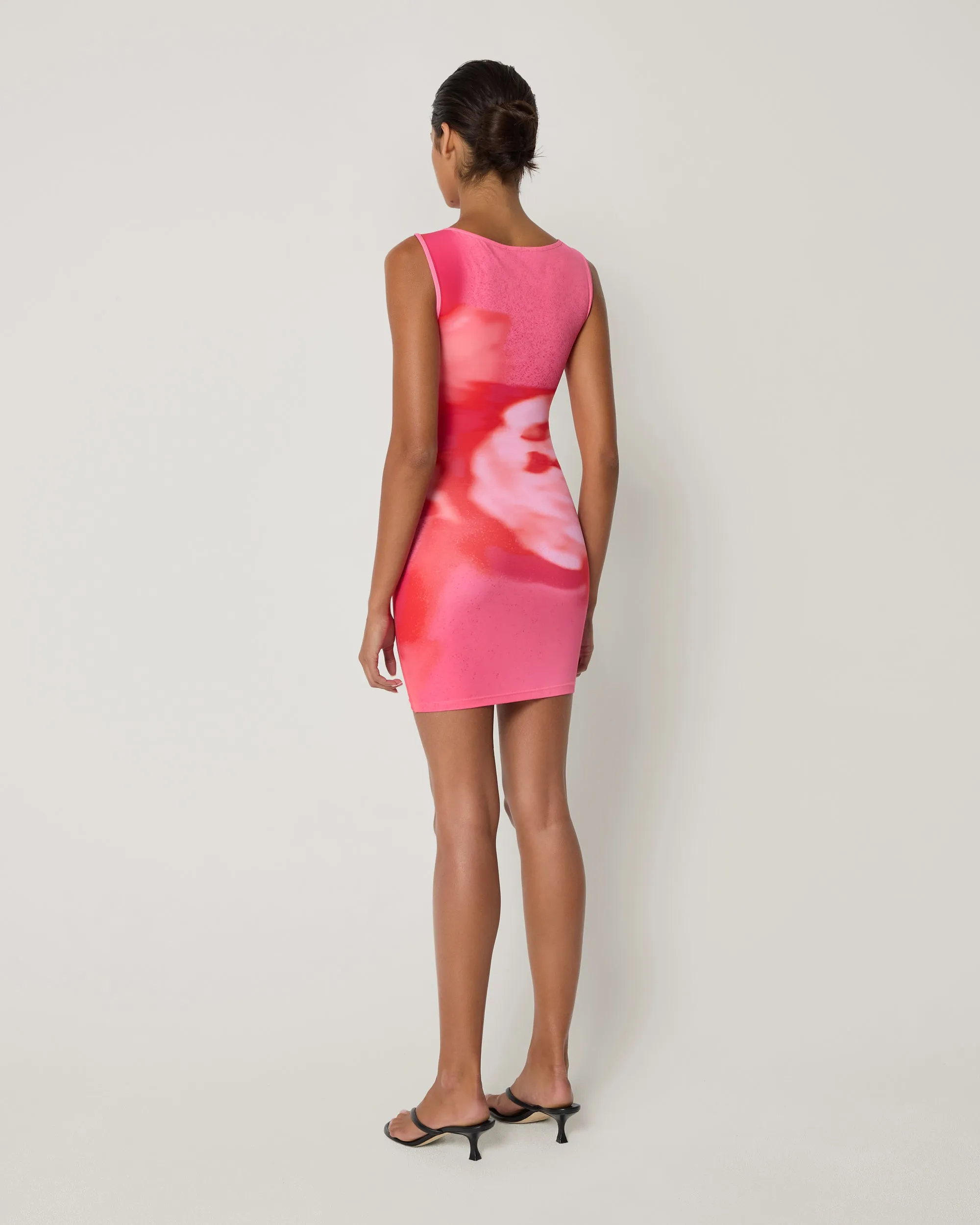 Smooth Stretch Tank Mini Dress | Pink Peony sold by KHY product image thumbnail 5