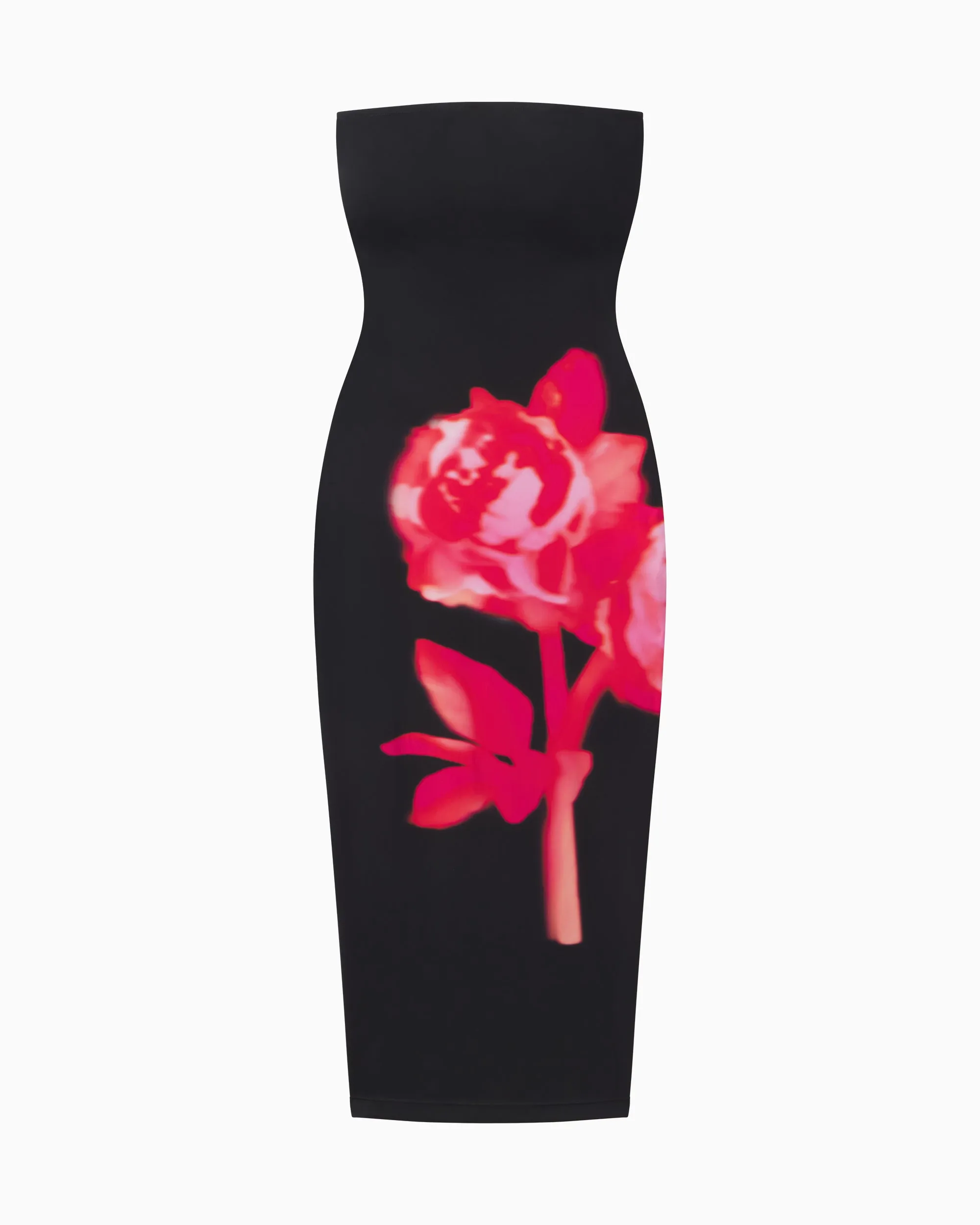 Smooth Stretch Strapless Midi Dress | Black Peony sold by KHY product image thumbnail 2