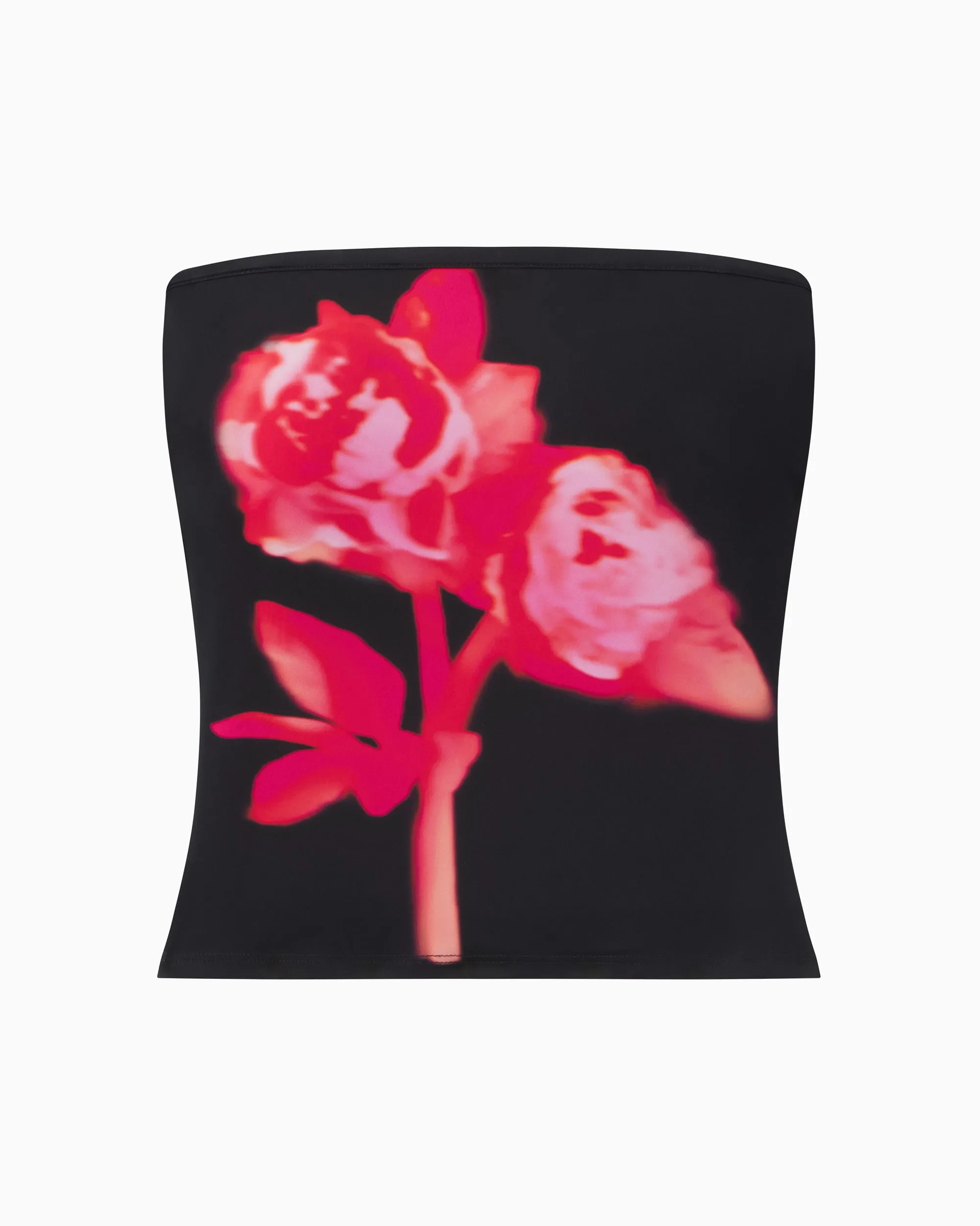 Smooth Stretch Tube Top | Black Peony sold by KHY product image thumbnail 2