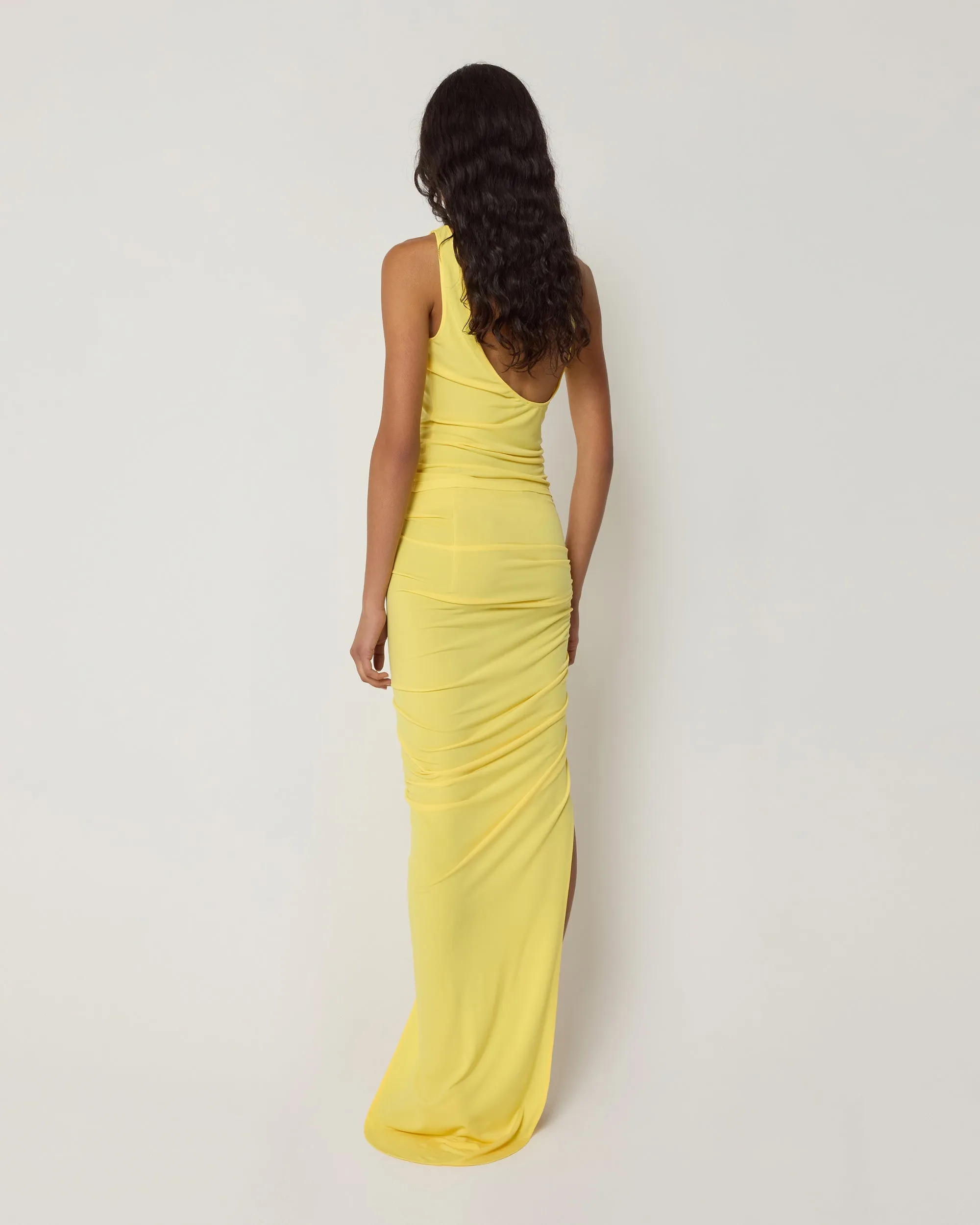 One Shoulder Cutout Tank | Golden sold by KHY product image thumbnail 5