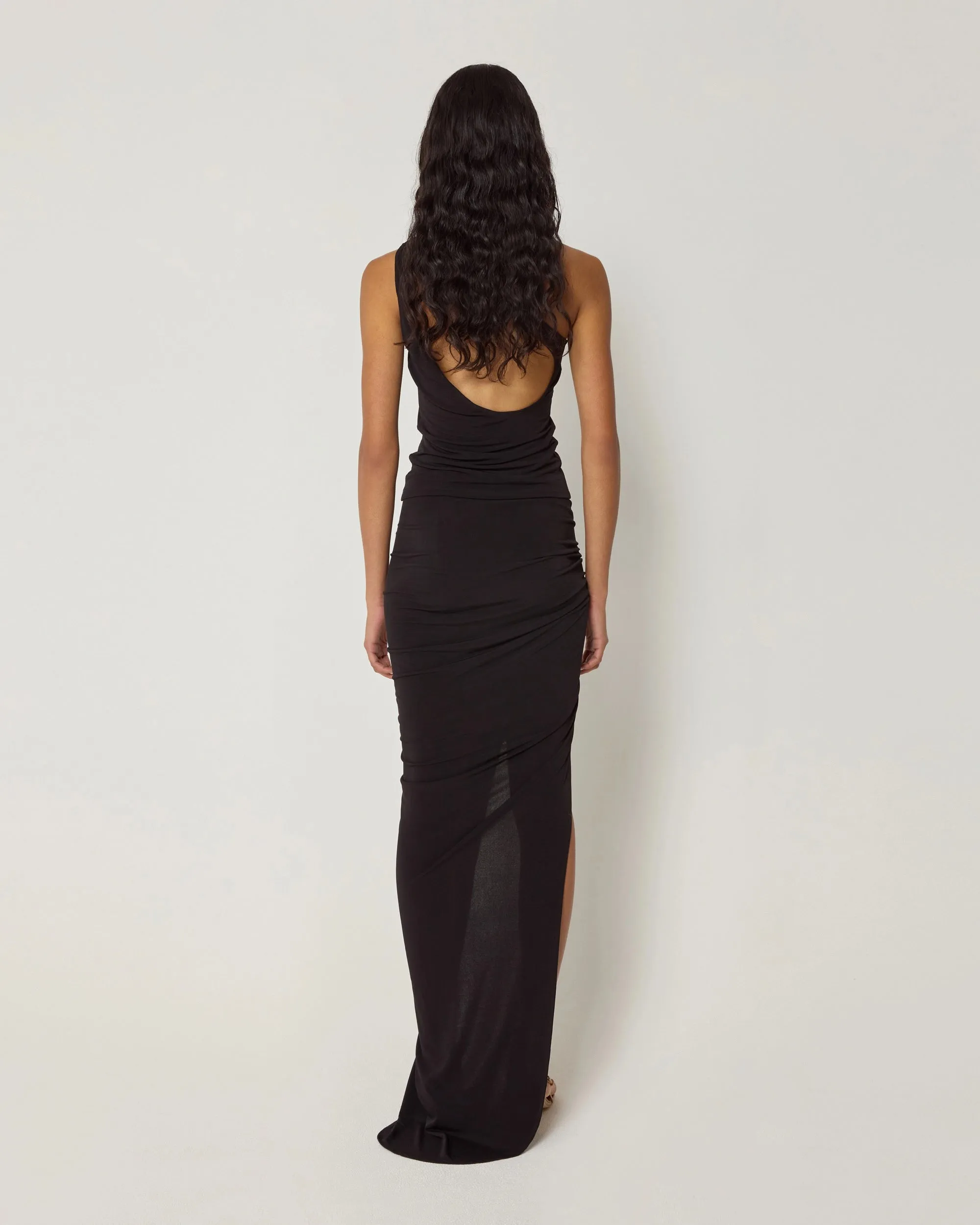 One Shoulder Cutout Tank | Black sold by KHY product image thumbnail 5