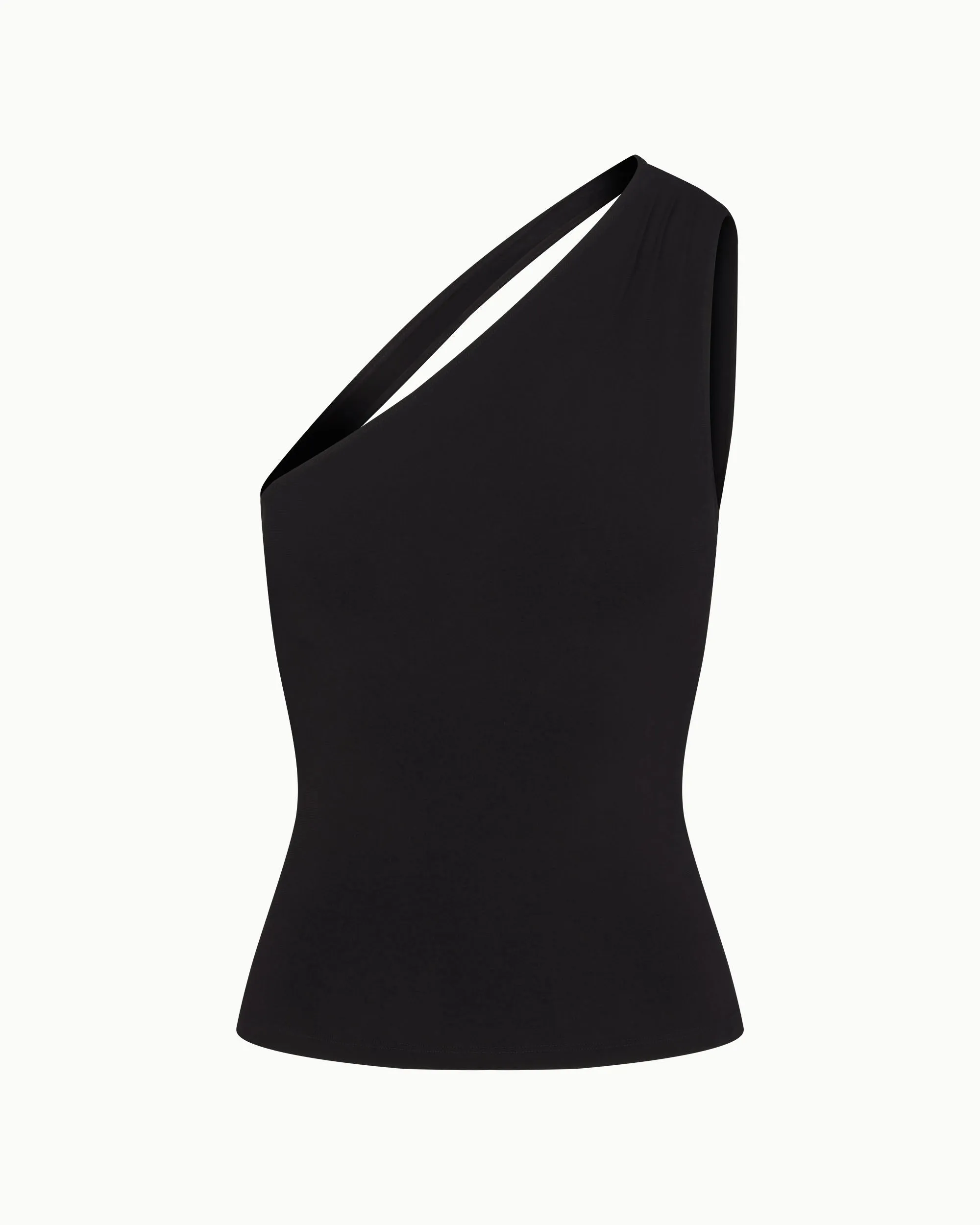 One Shoulder Cutout Tank | Black sold by KHY product image thumbnail 2