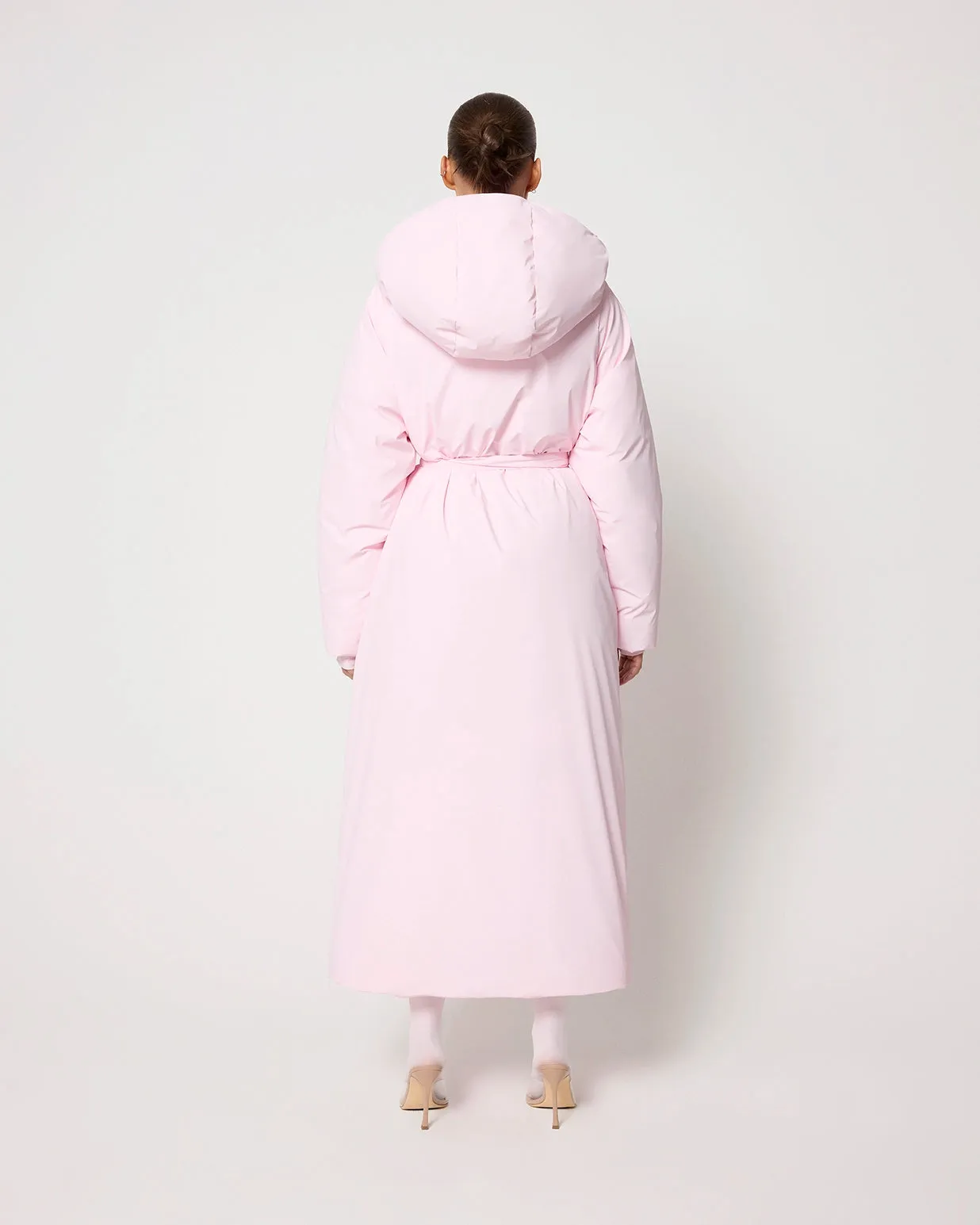 Puffer Coat | Powder Pink sold by KHY product image thumbnail 5