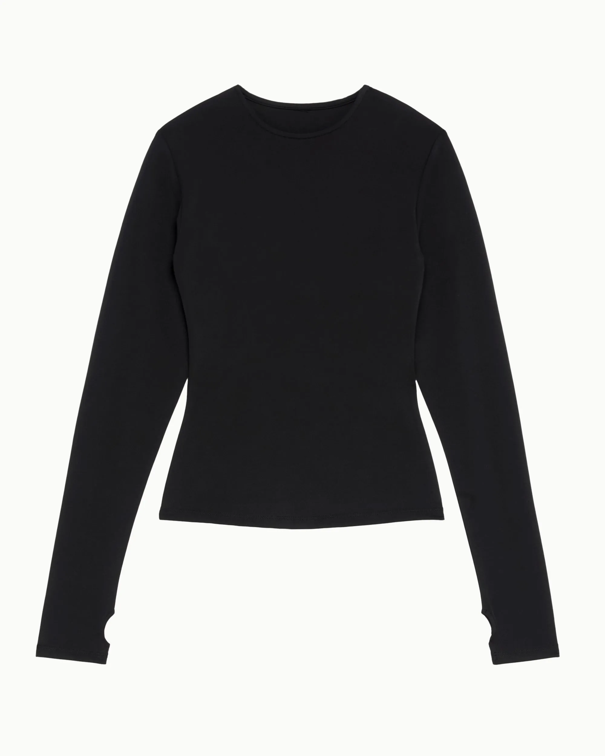 Long Sleeve Thumb Hole Tee | Black sold by KHY