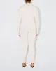 Seamless Mock Neck Long Sleeve | Stone sold by KHY