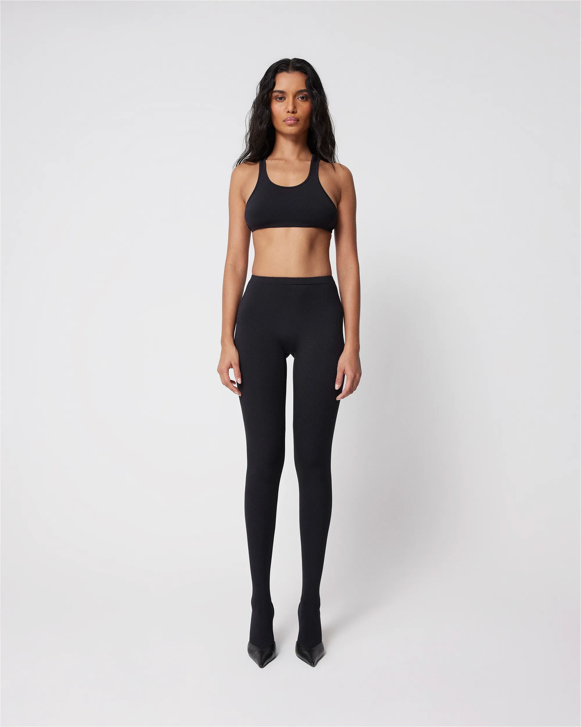 Racer Bralette | Black sold by KHY product image thumbnail 3