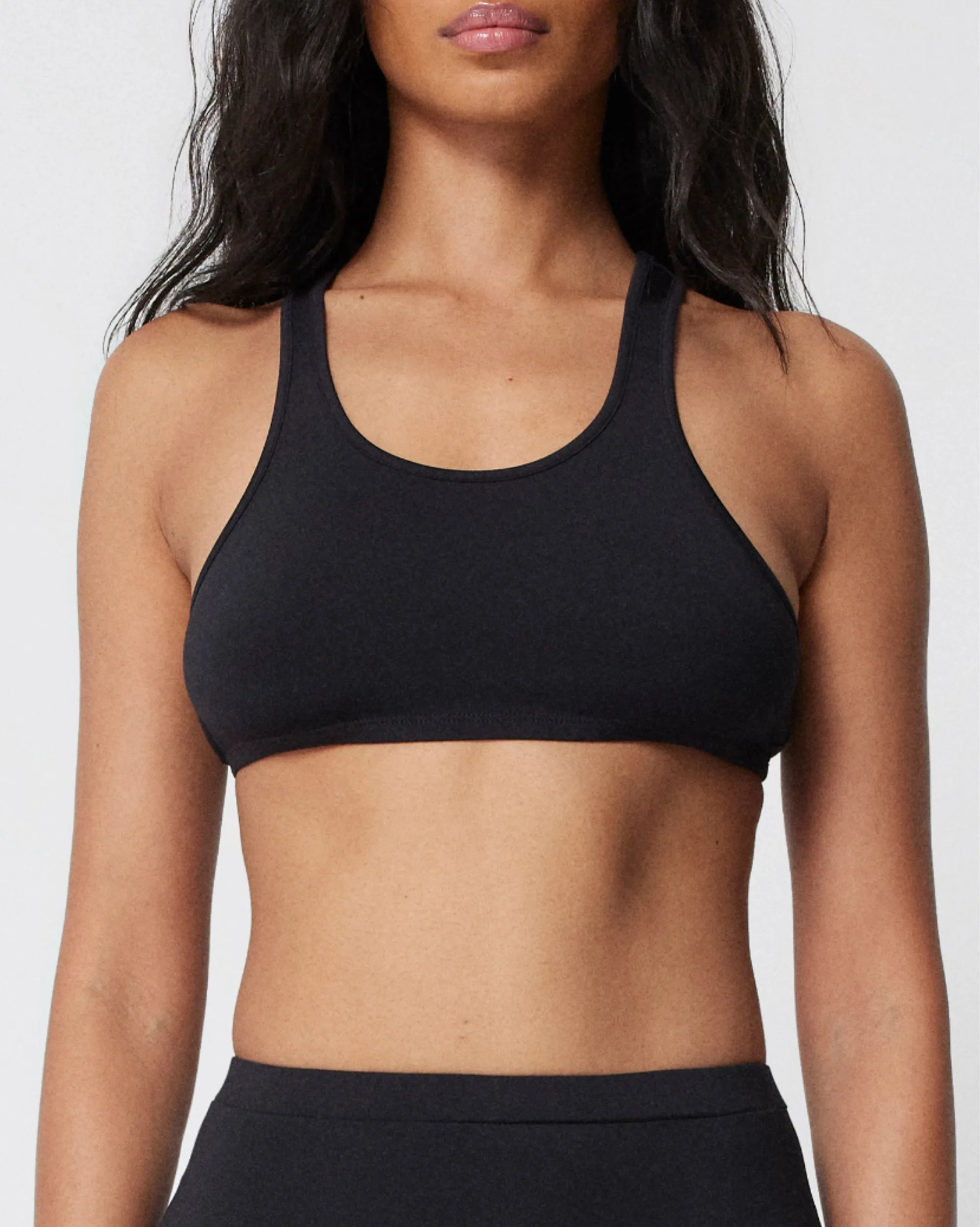 Racer Bralette | Black sold by KHY