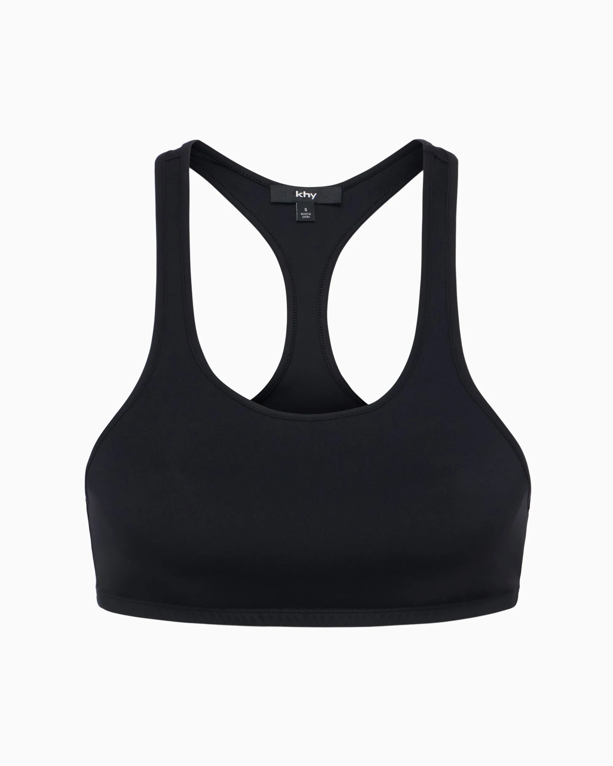 Racer Bralette | Black sold by KHY product image thumbnail 2