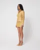 Faux Leather Fitted Blazer | Honey sold by KHY