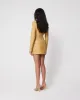 Faux Leather Fitted Blazer | Honey sold by KHY