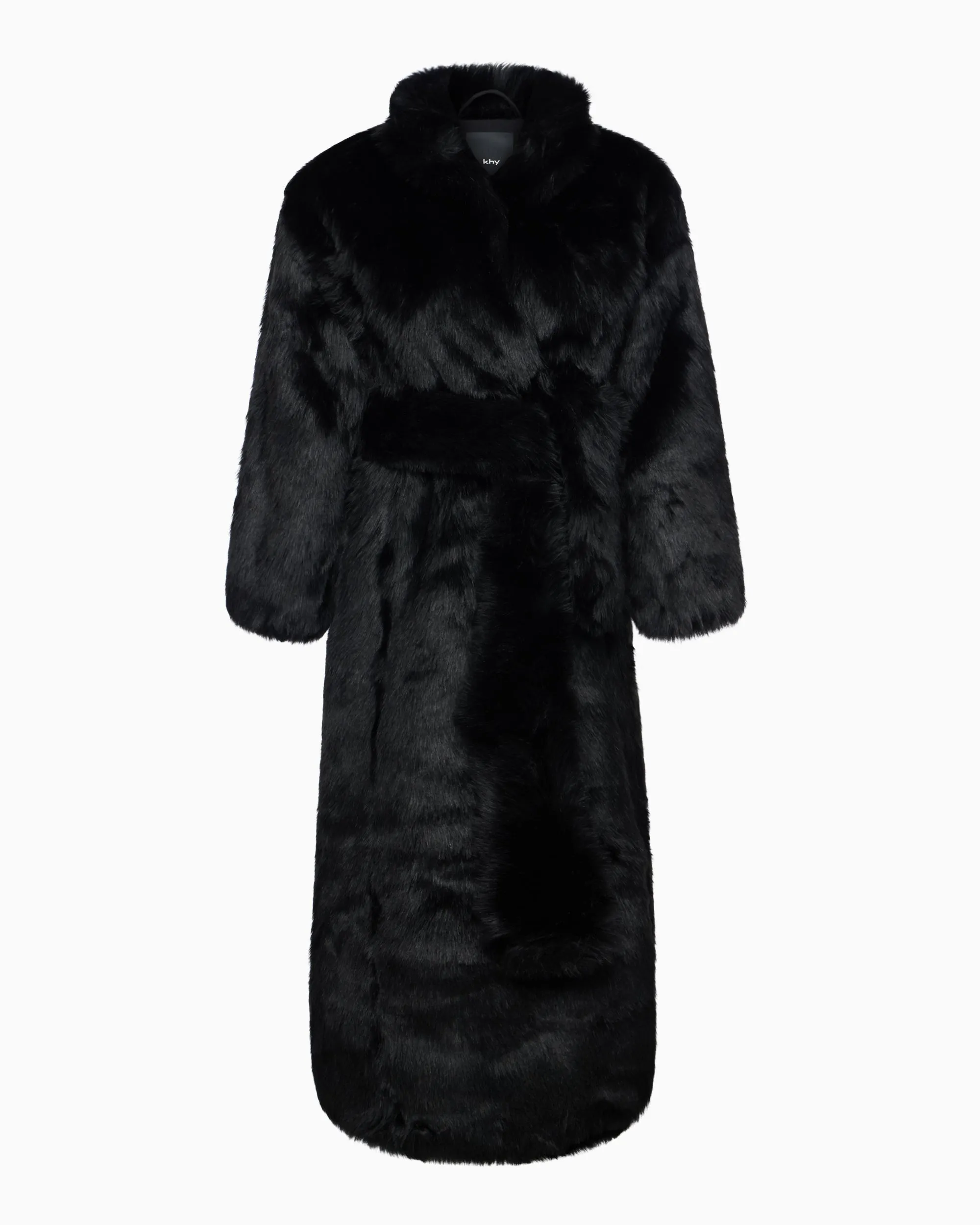 Faux Fur Coat | Black sold by KHY product image thumbnail 2