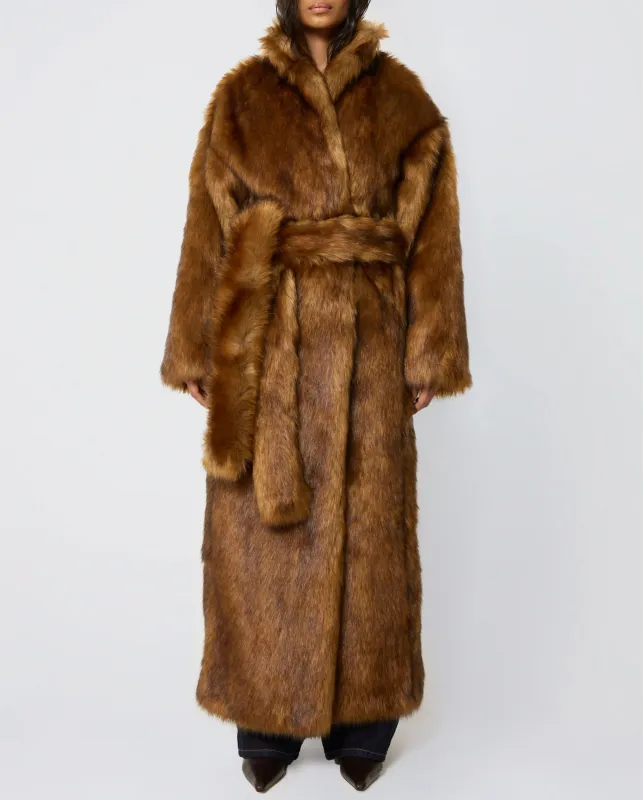 Faux Fur Coat | Cedar sold by KHY