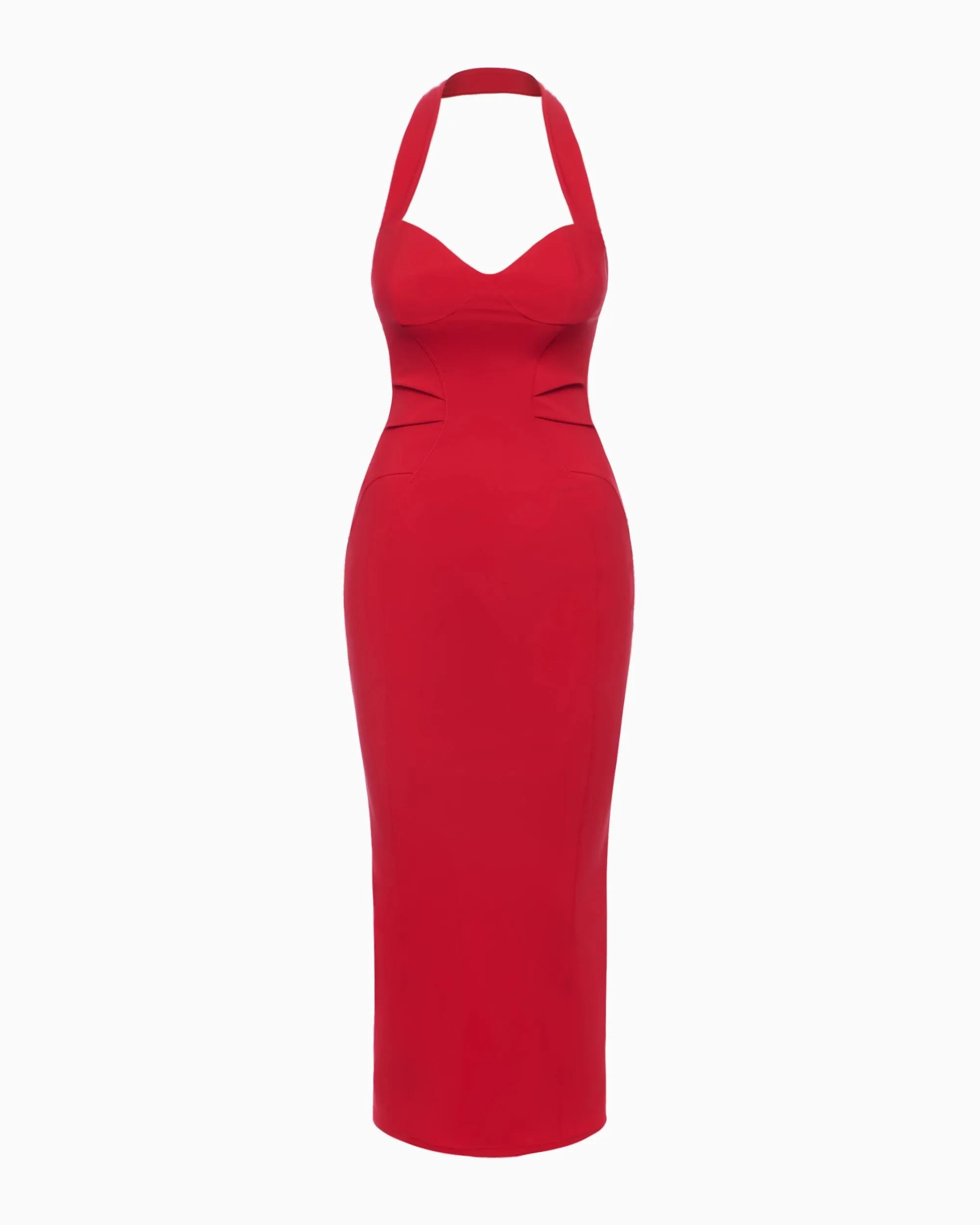 Fitted Halter Dress | Ruby sold by KHY product image thumbnail 2