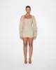 Mini Corset Skirt | Sand sold by KHY