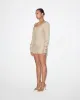 Mini Corset Skirt | Sand sold by KHY