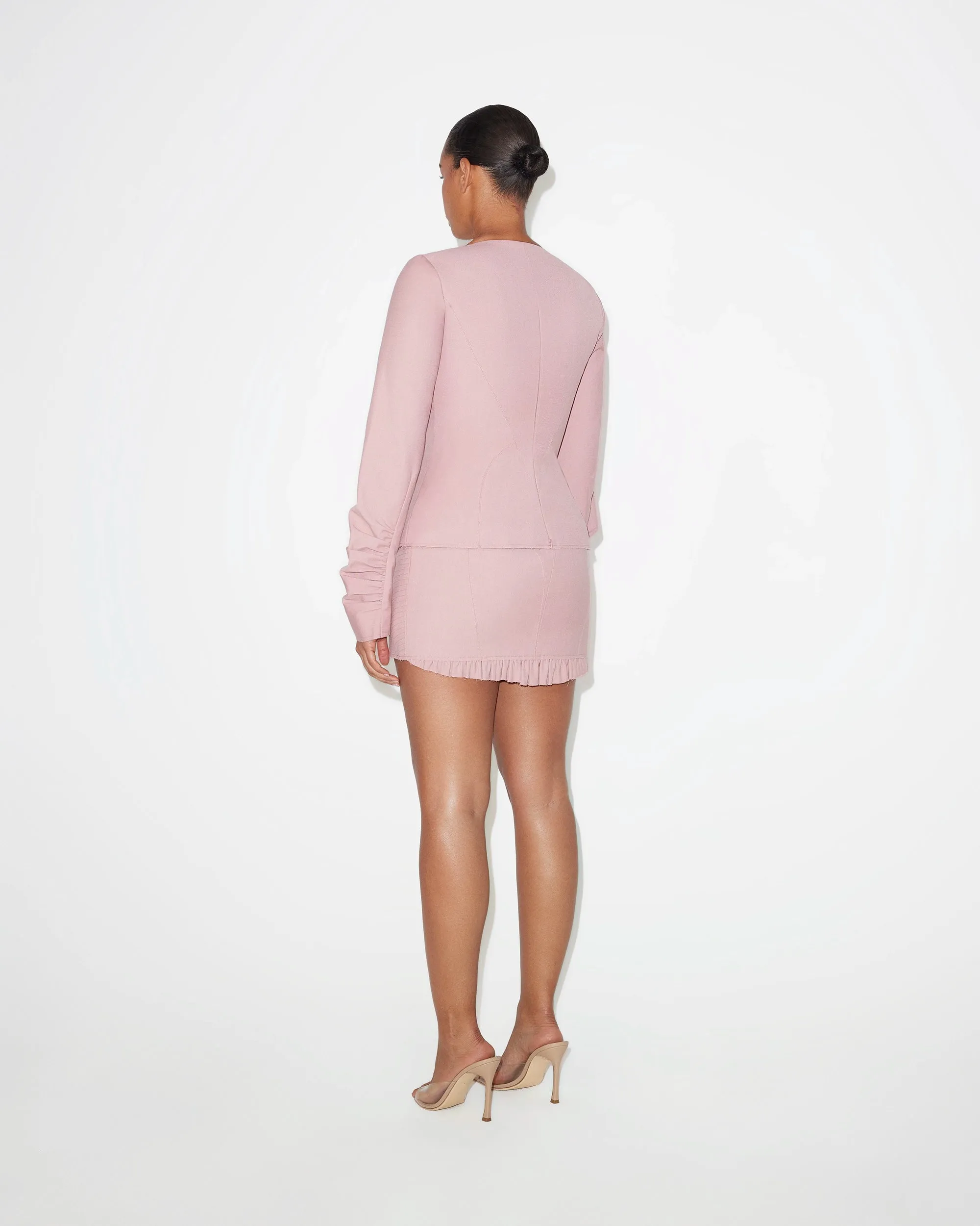 Mini Corset Skirt | Blush sold by KHY product image thumbnail 5
