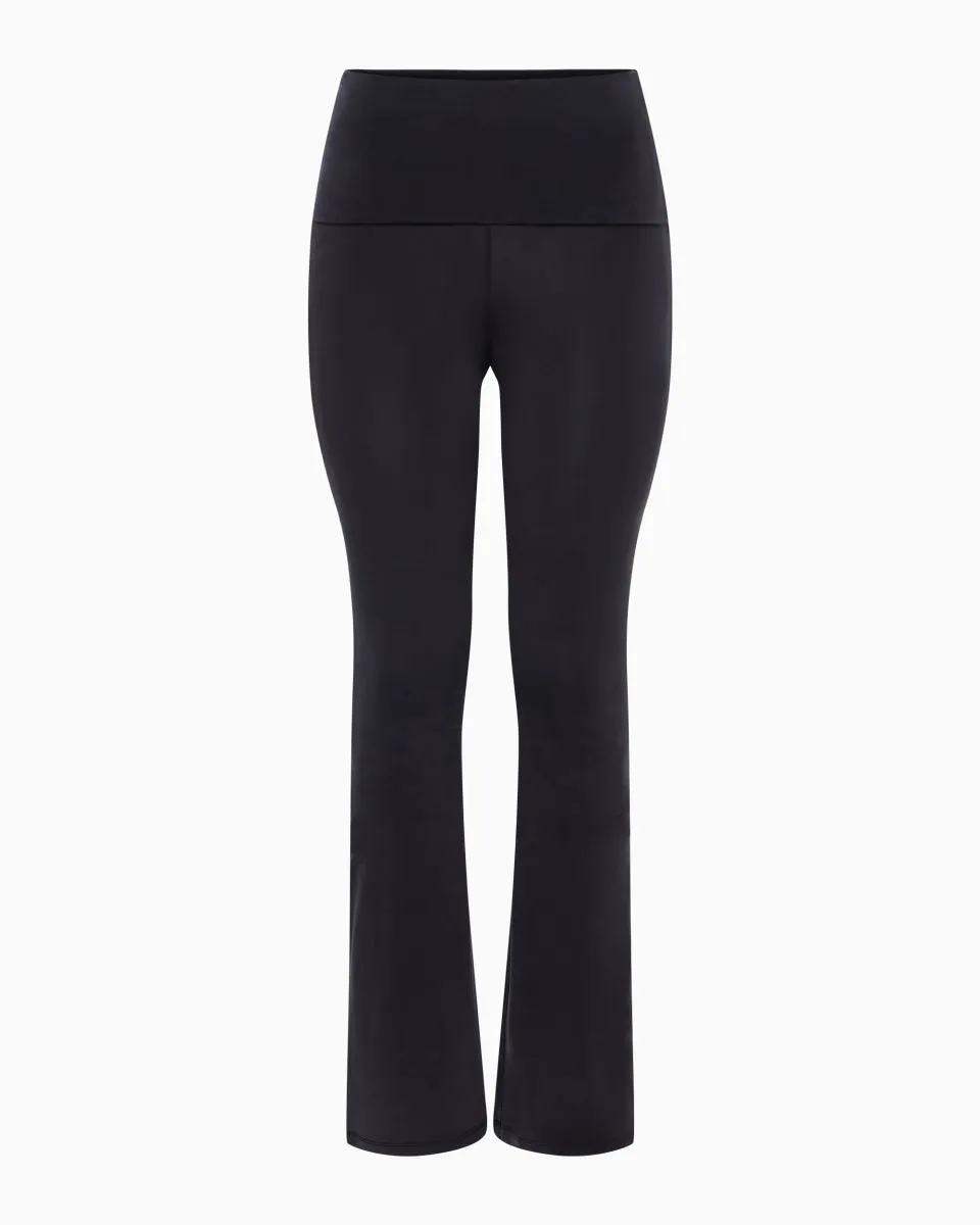 Low Rise Foldover Pant | Black sold by KHY product image thumbnail 2