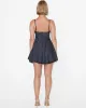 Kenley Satin Mini Dress | Moonlit Dot sold by KHY