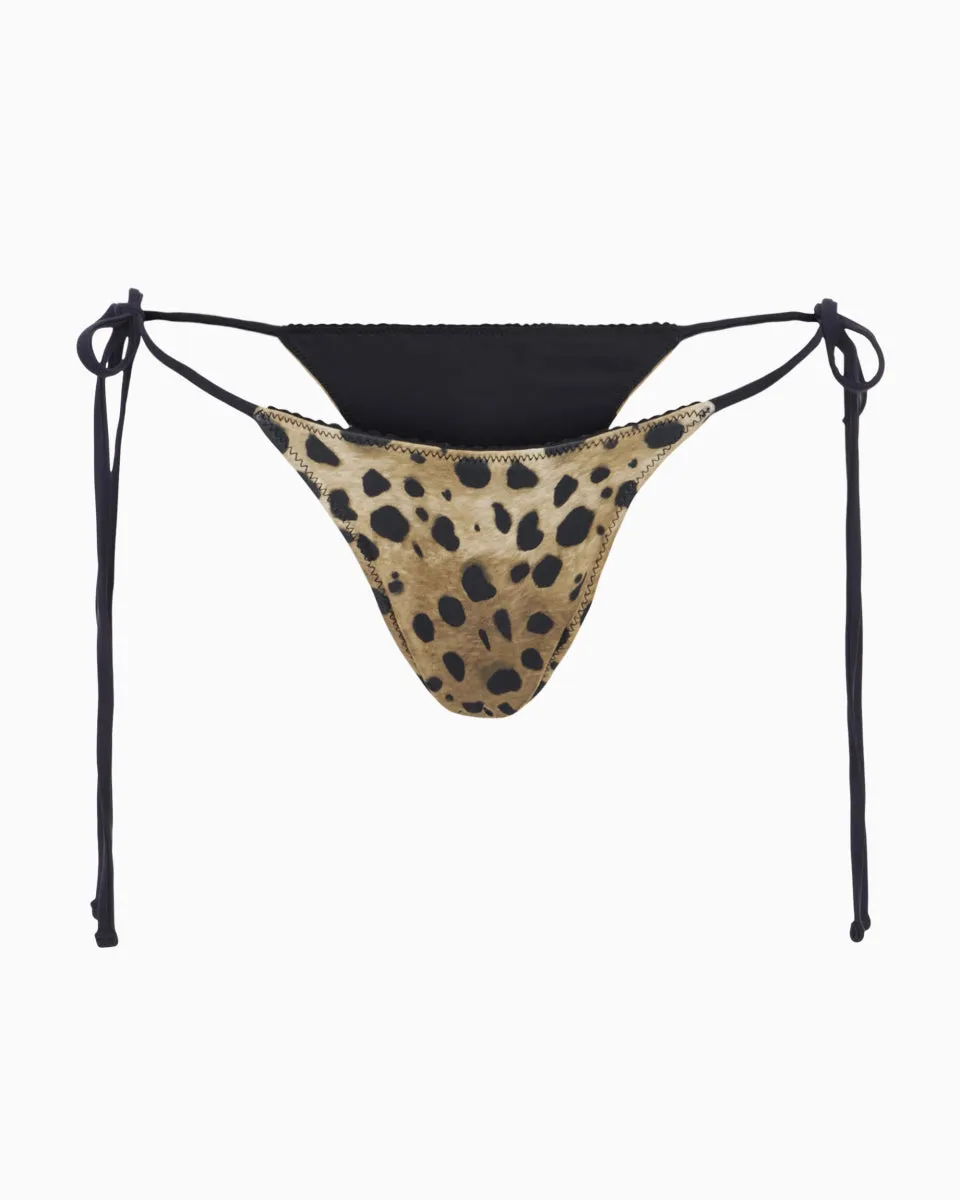 Mackenzie Satin Bottom | Lacey Leopard sold by KHY product image thumbnail 2