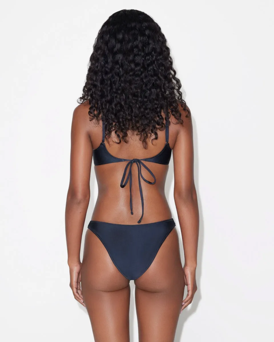 Dove Satin Lace Bottom | Midnight Lace sold by KHY product image thumbnail 4
