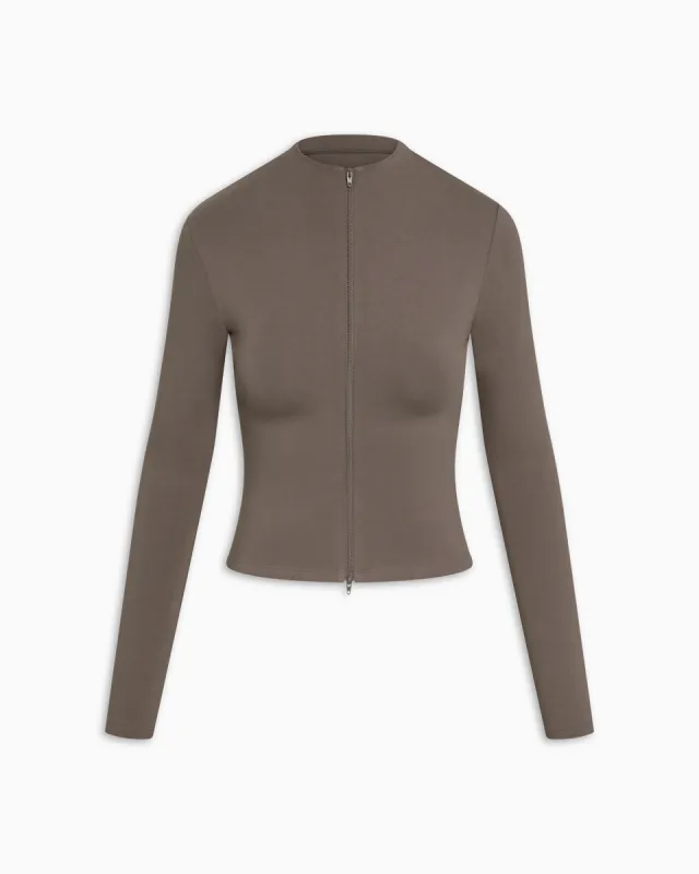 Zip Up Jacket | Truffle sold by KHY