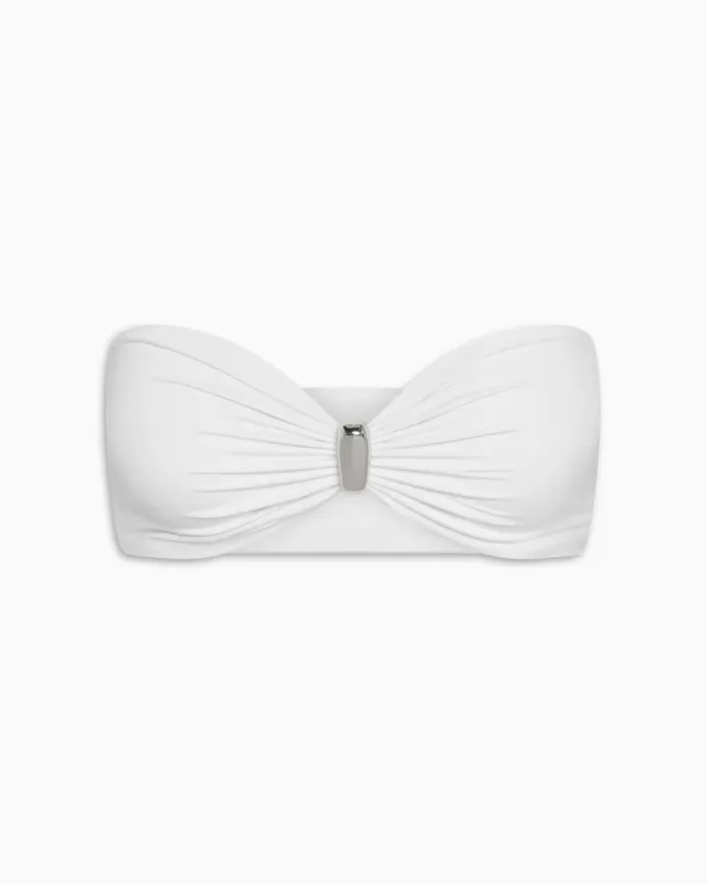 Pierced Bandeau | White sold by KHY