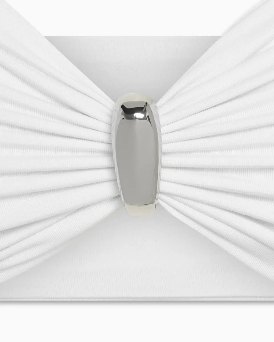 Pierced Bandeau | White sold by KHY product image thumbnail 2